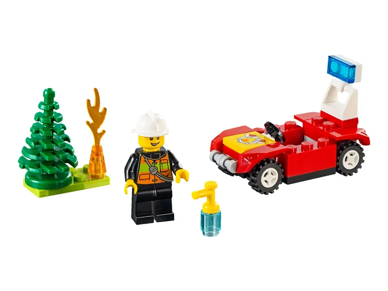 Fire Car van LEGO – productfoto