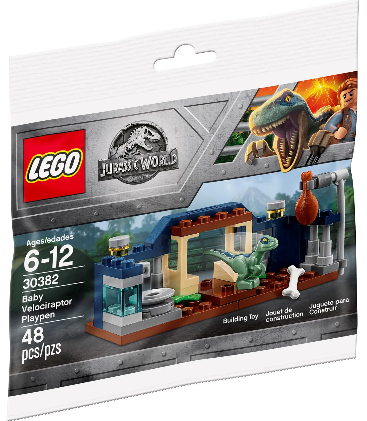 LEGO Baby Velociraptor Playpen (30382) - afbeelding 1