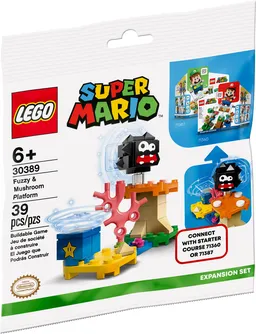 LEGO Fuzzy & Mushroom Platform Expansion Set (30389) - afbeelding 1