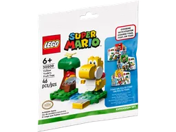 LEGO Yellow Yoshi’s Fruit Tree Expansion Set (30509) - image 1