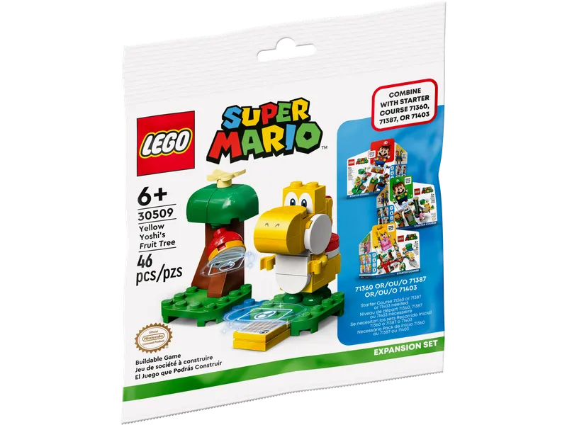 Yellow Yoshi’s Fruit Tree Expansion Set från LEGO – produktbild 2 av 3