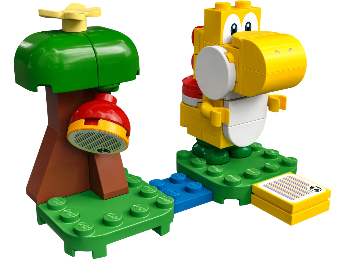 LEGO Yellow Yoshi’s Fruit Tree Expansion Set (30509)