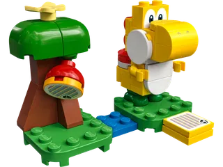 Yellow Yoshi’s Fruit Tree Expansion Set från LEGO – produktbild 1 av 3