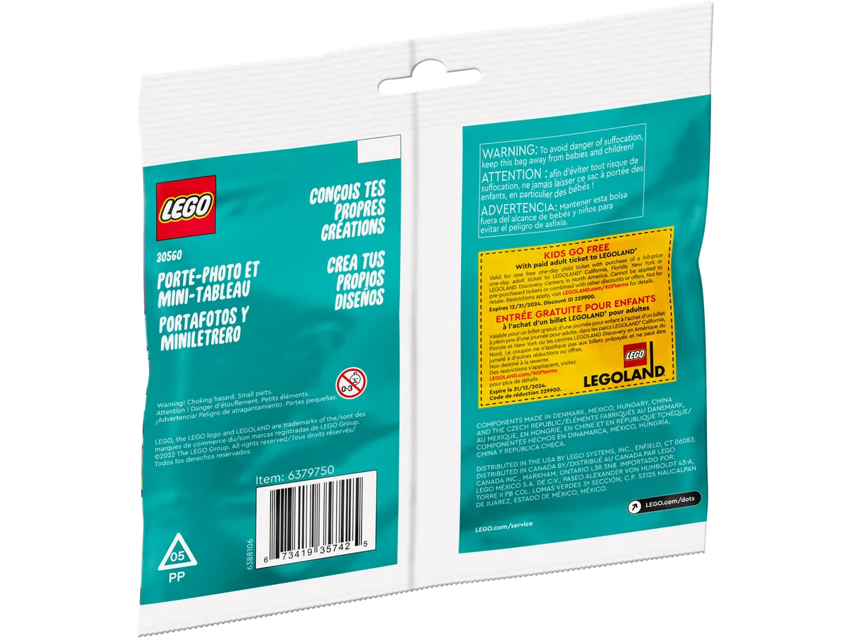 LEGO Pineapple Photo Holder and Mini Board (30560) - Bild 2