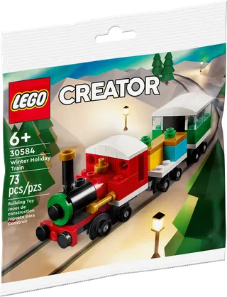 Winter Holiday Train fra LEGO – produktbillede 2 af 3