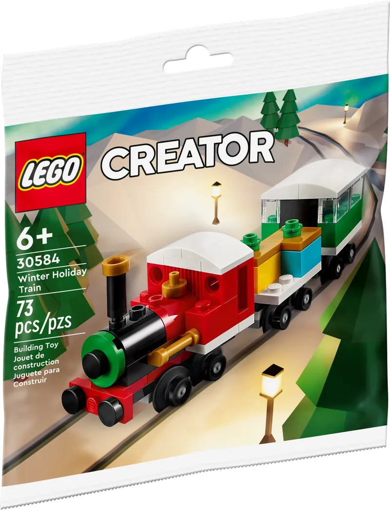 Winter Holiday Train fra LEGO – produktbillede 2 af 3