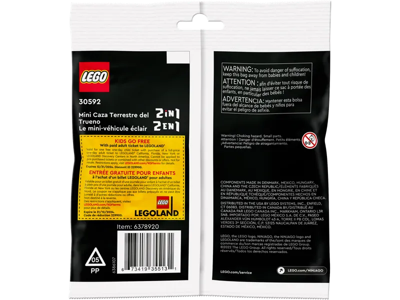 Mini Thunder Raider de LEGO – photo du produit 3 sur 3
