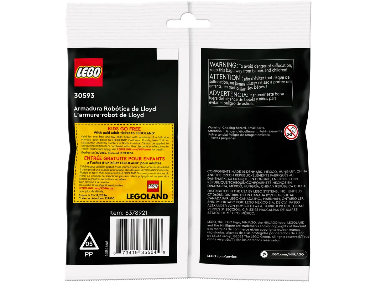 LEGO Lloyd Suit Mech (30593) - Bild 2