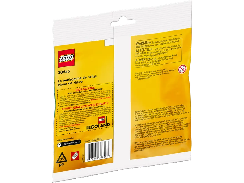Snowman von LEGO – Produktfoto 3 von 3