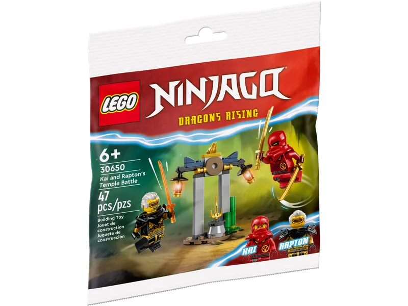 Kai and Rapton's Temple Battle de LEGO – photo du produit 2 sur 3