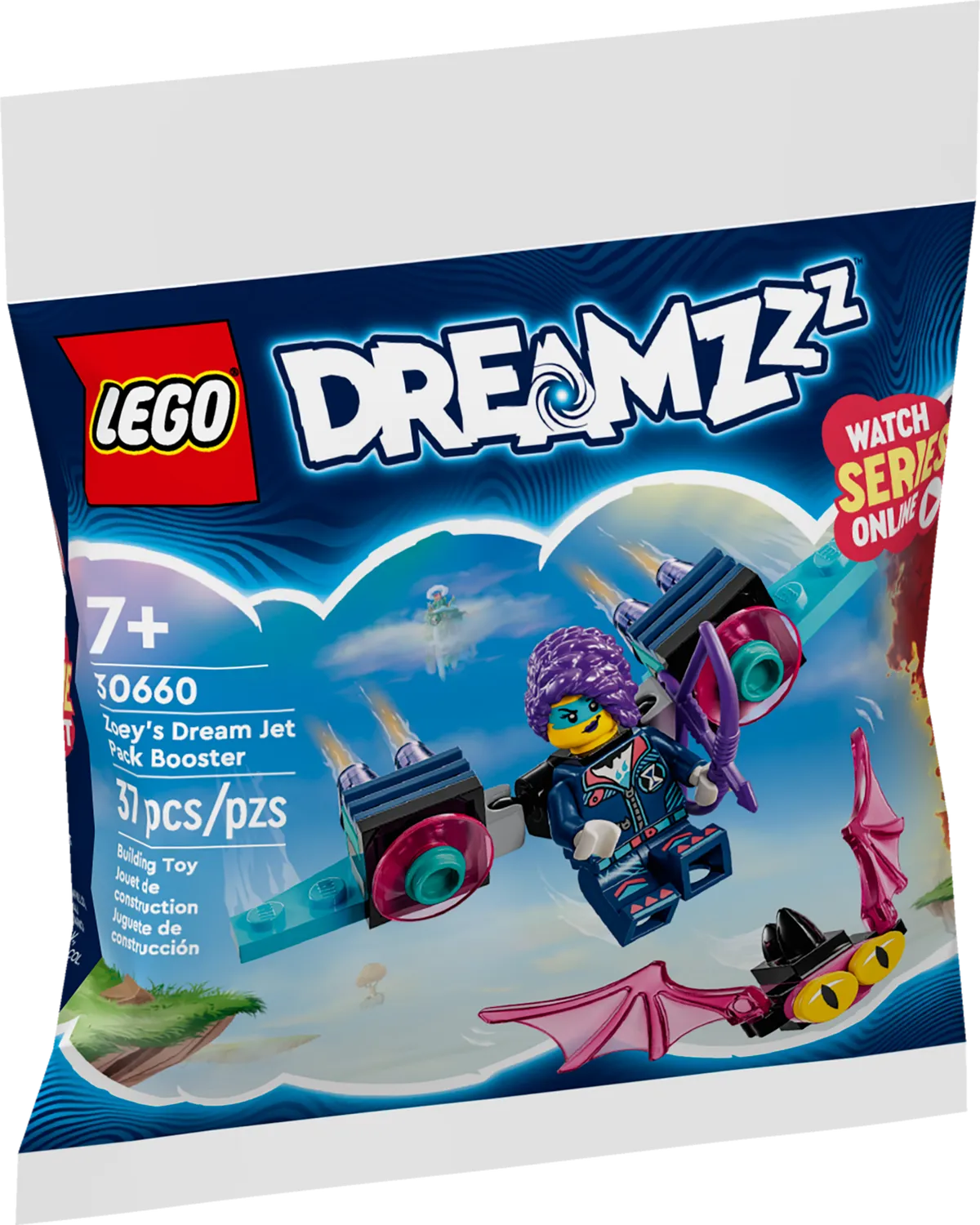 LEGO Zoey's Dream Jet Pack Booster & Z-Blob and Bunchu Spider Escape (30660) - image 1