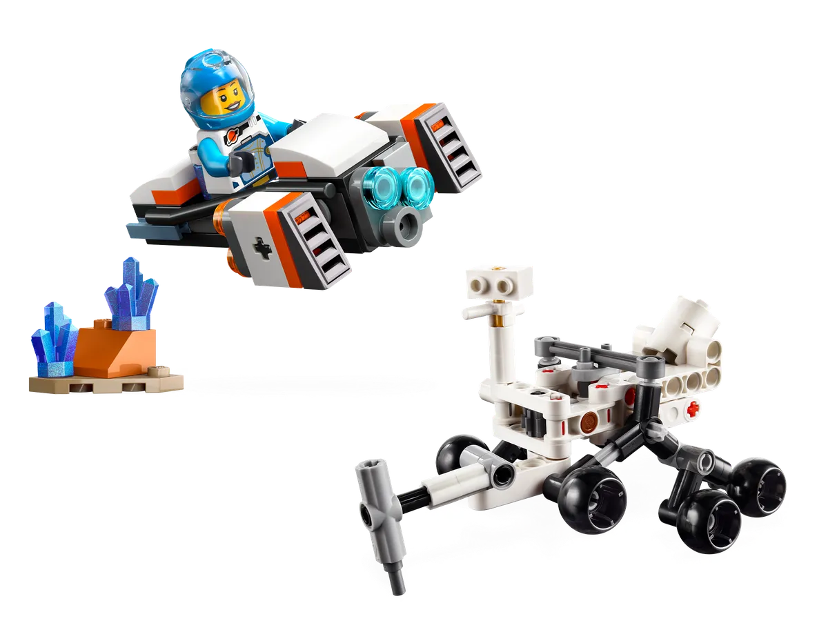 LEGO Space Hoverbike & NASA Mars Rover Perseverance (30663)