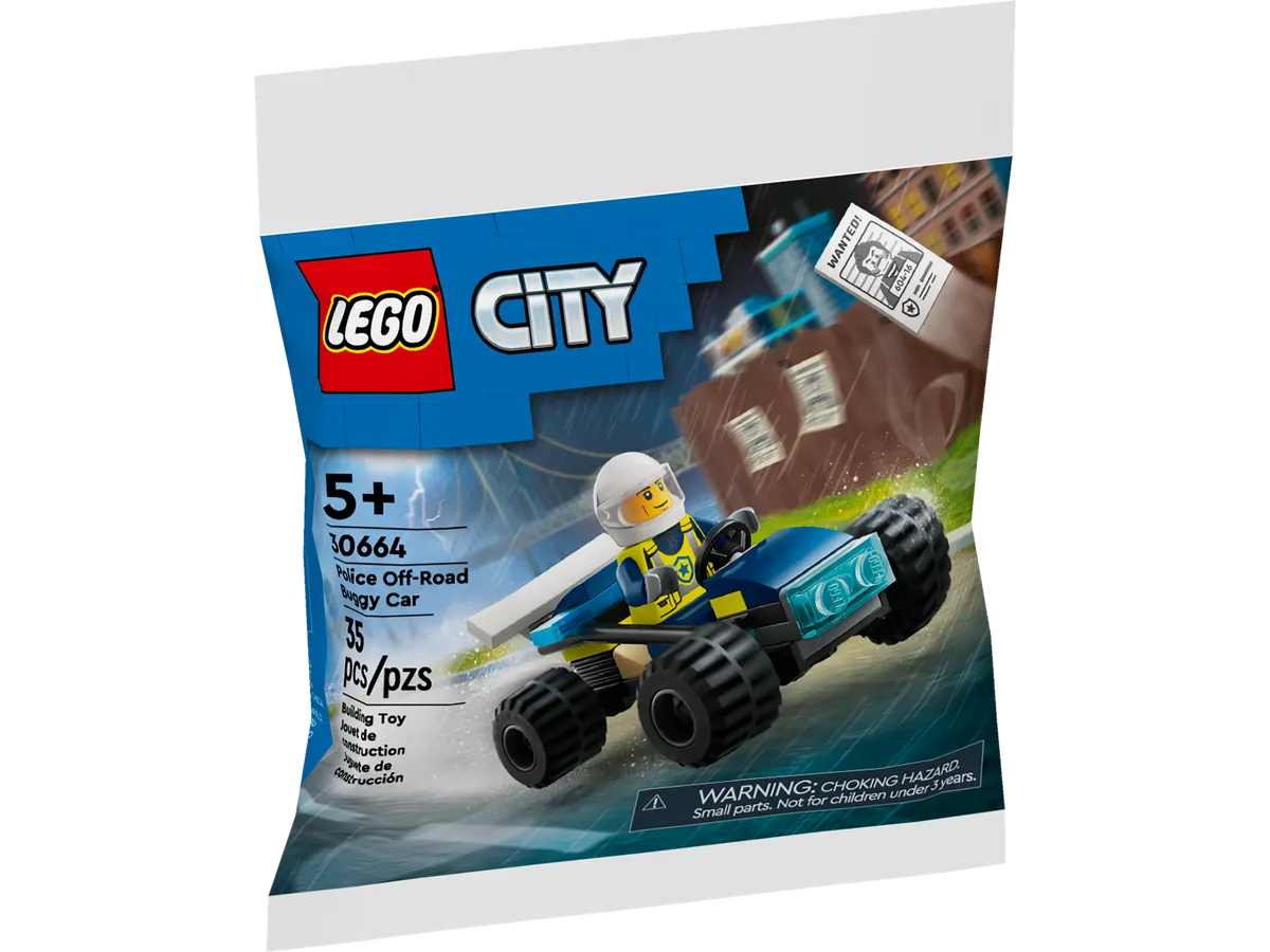 LEGO Police Off-Road Buggy Car (30664) - afbeelding 1