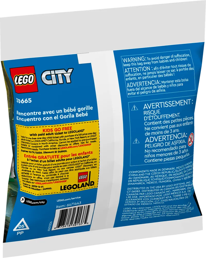 Baby Gorilla Encounter von LEGO – Produktfoto 3 von 3