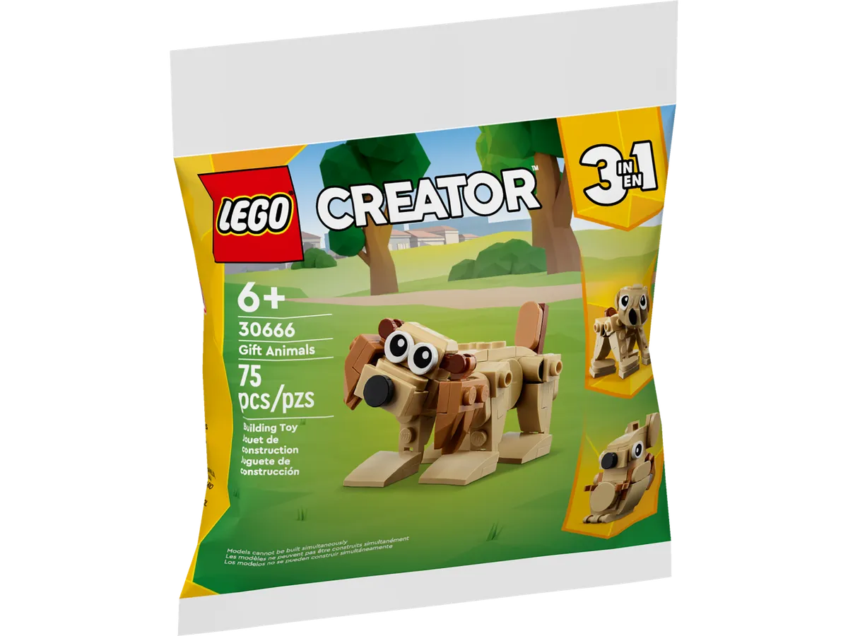 LEGO Gift Animals & Aurora's Forest Playground (30666) - Bild 2