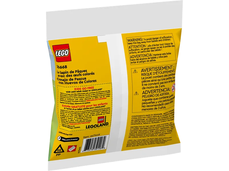 Easter Bunny with Colorful Eggs by LEGO – product photo 3 of 3