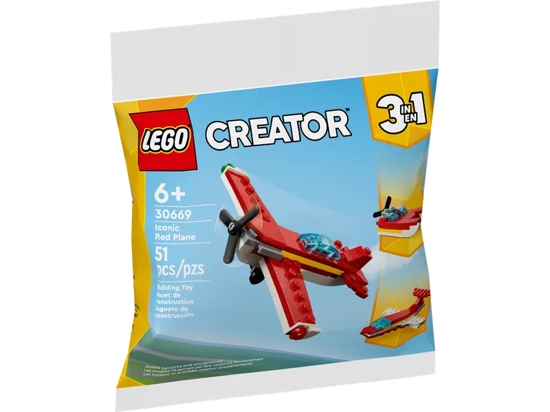 Iconic Red Plane de LEGO – photo du produit 2 sur 3