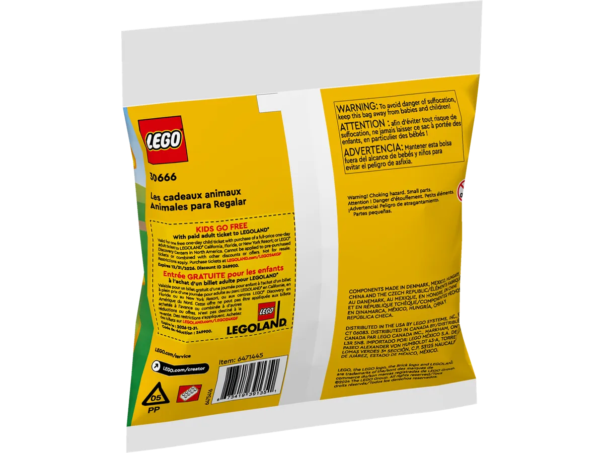 LEGO Aurora's Forest Playground & Gift Animals (30671) - afbeelding 6
