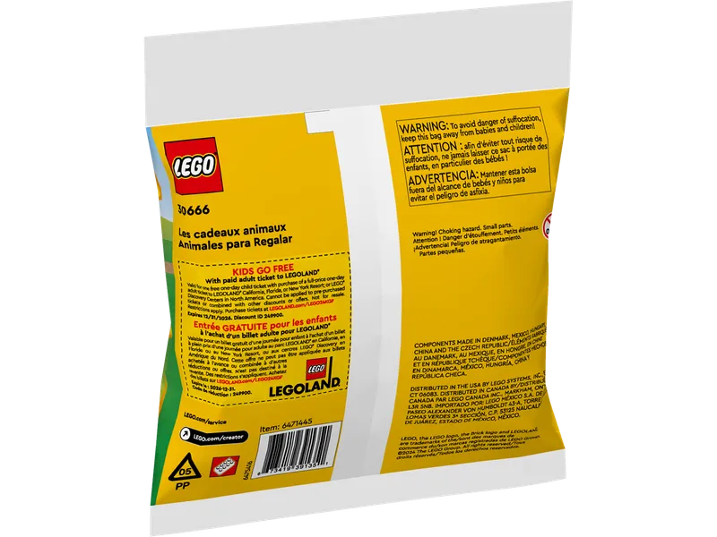 Aurora's Forest Playground & Gift Animals fra LEGO – produktfoto 7 af 7