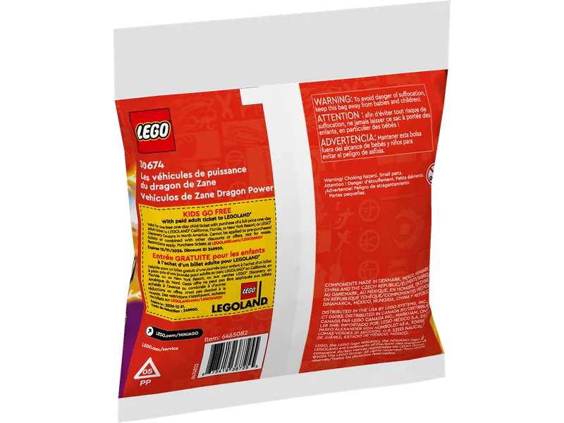 Zane's Dragon Power Vehicles de LEGO – photo du produit 3 sur 3