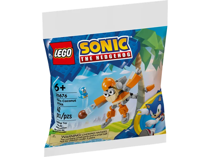 Kiki's Coconut Attack & Steve and Baby Panda fra LEGO – produktfoto 3 af 7