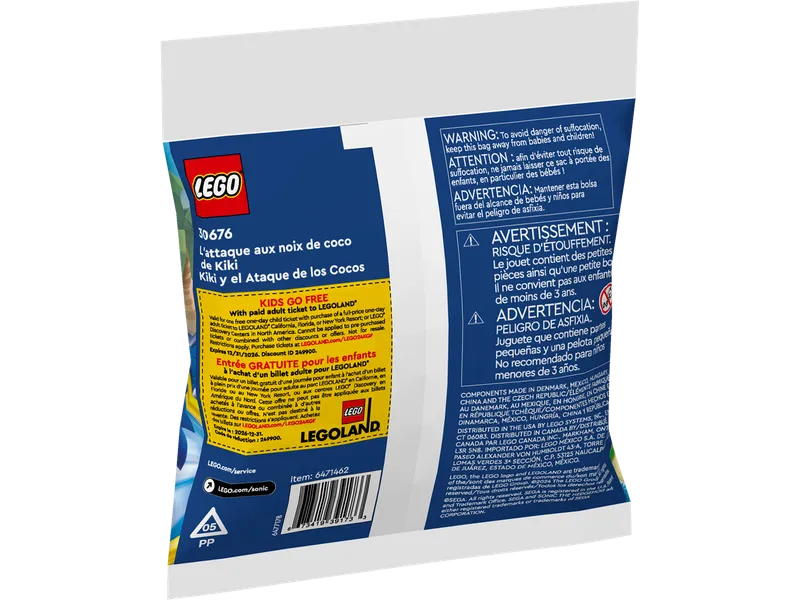 Kiki's Coconut Attack & Steve and Baby Panda fra LEGO – produktfoto 4 af 7