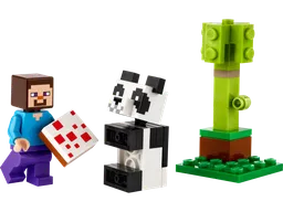 LEGO Kiki's Coconut Attack & Steve and Baby Panda (30676) - afbeelding 4