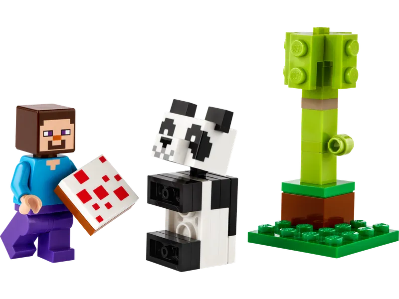 Kiki's Coconut Attack & Steve and Baby Panda fra LEGO – produktfoto 5 af 7
