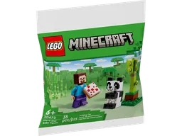 LEGO Kiki's Coconut Attack & Steve and Baby Panda (30676) - afbeelding 5