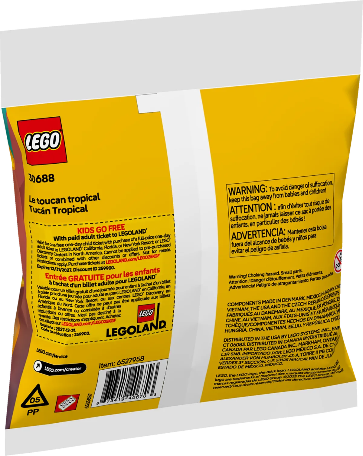 LEGO Tropical Toucan (30688) - Bild 2