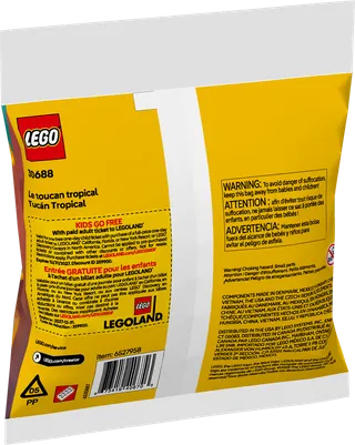 Tropische toekan van LEGO – productfoto 3 van 3