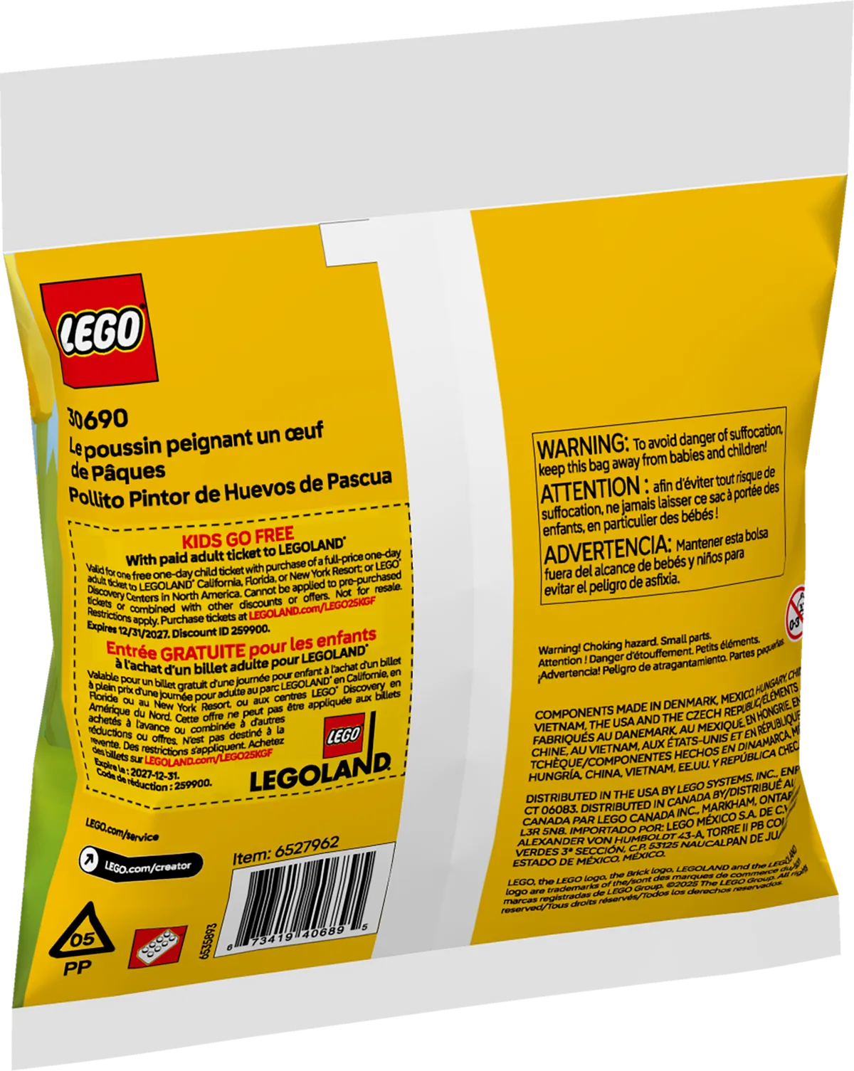 LEGO Easter Egg Chick Painting Fun (30690) - image 2