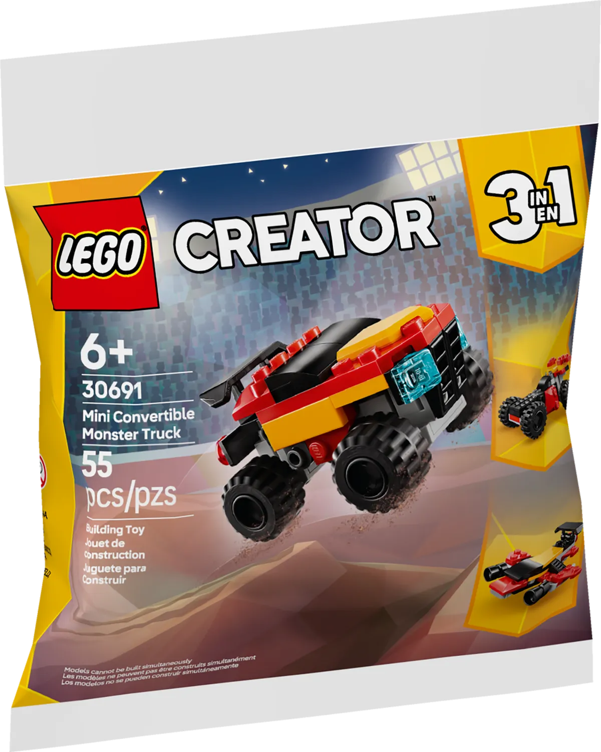 LEGO Mini Convertible Monster Truck (30691) - Bild 4