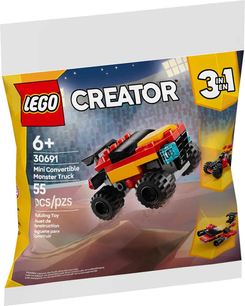 Minimonstertruck van LEGO – productfoto 2 van 6