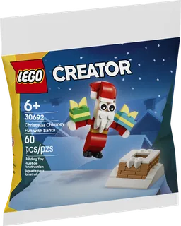 LEGO Christmas Chimney Fun with Santa (30692) - afbeelding 1