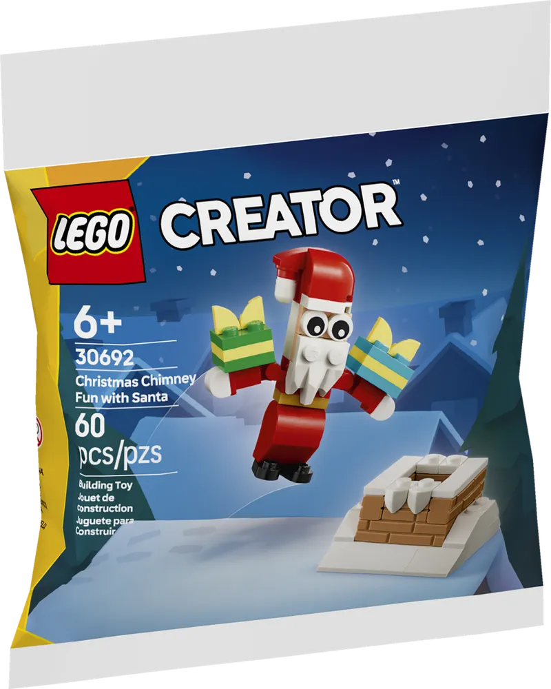 Christmas Chimney Fun with Santa von LEGO – Produktfoto 2 von 3