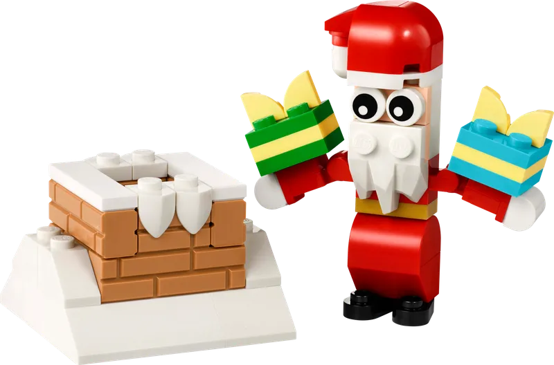Christmas Chimney Fun with Santa