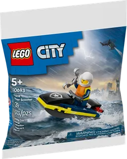 LEGO Police Water Scooter (30693) - afbeelding 1