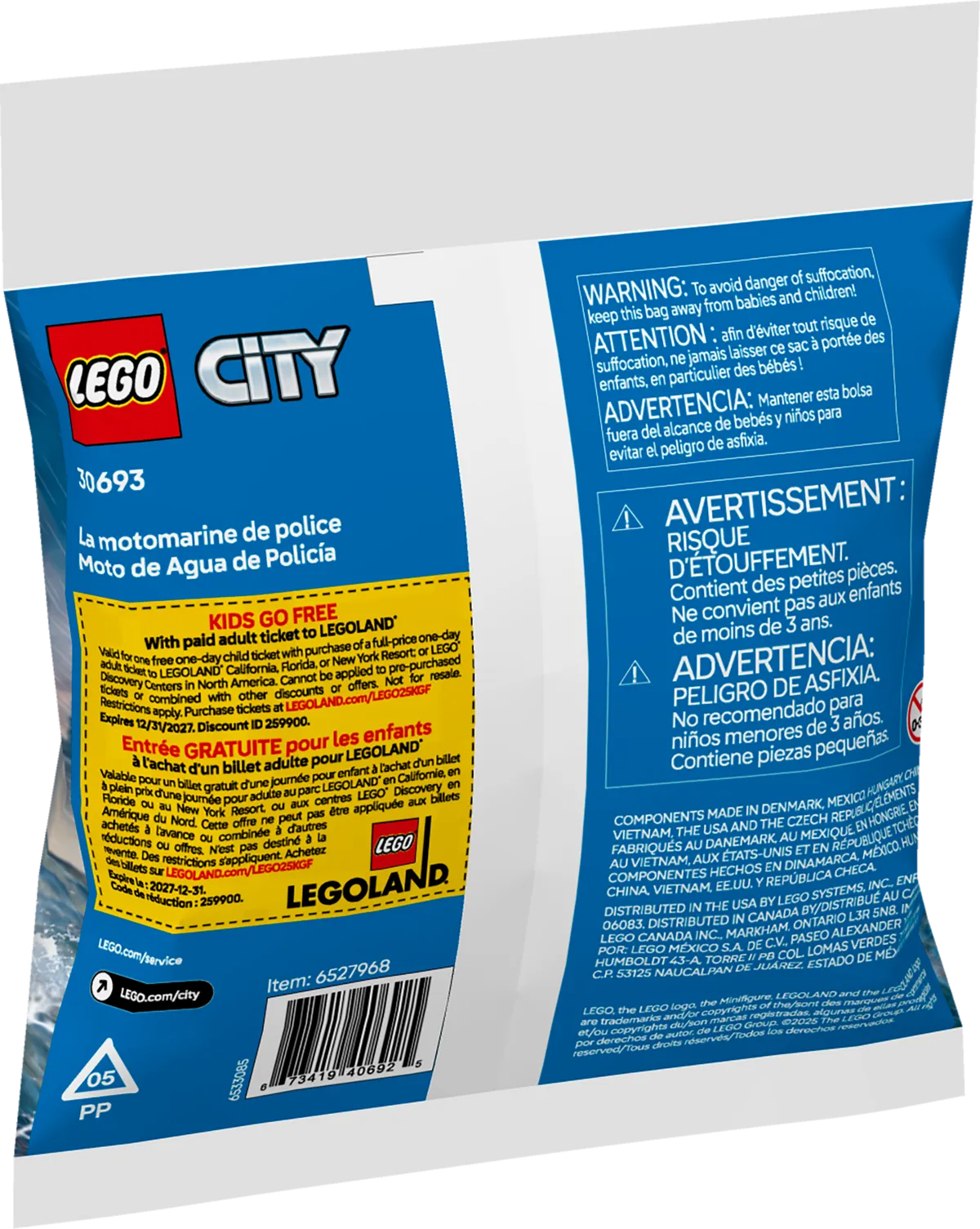 LEGO Police Water Scooter (30693) - Bild 2