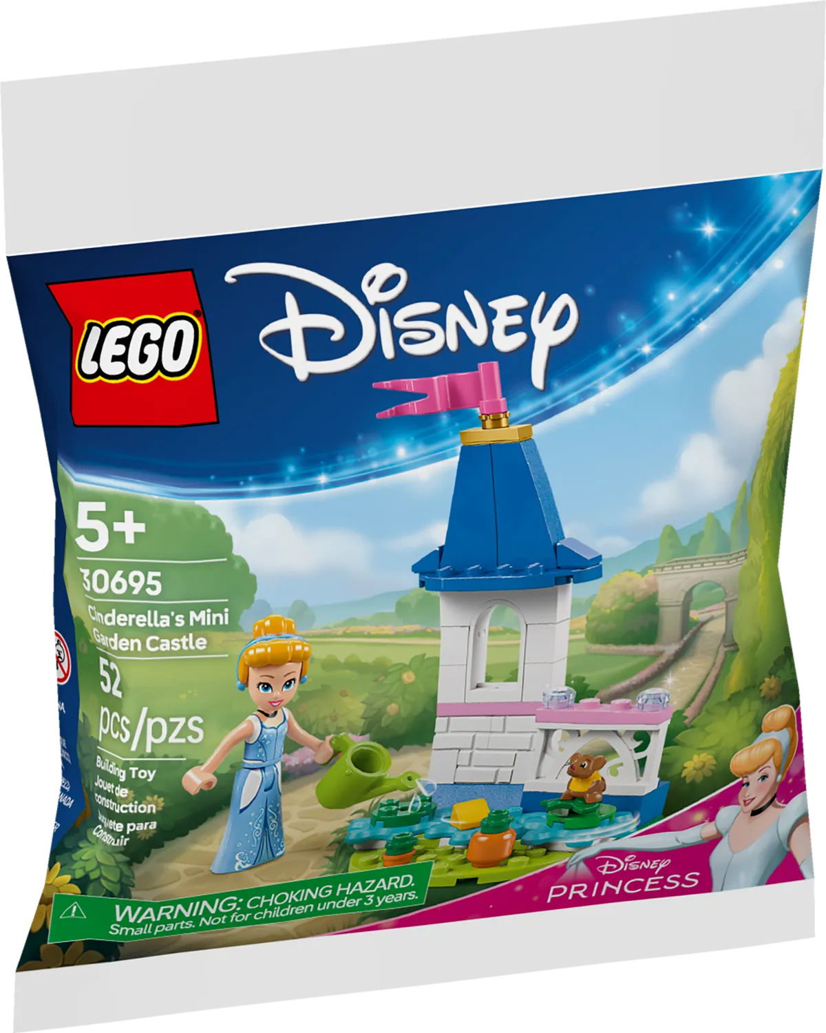 LEGO Cinderella's Mini Garden Castle (30695) - Bild 1