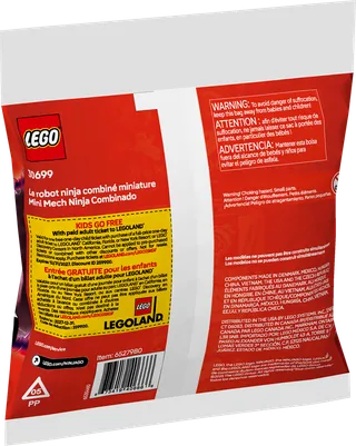 Mini Ninja Combo Mech de LEGO – photo du produit 3 sur 3