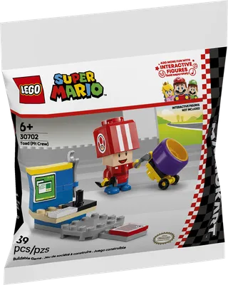 Mario Kart™ – Toad (pitstop) van LEGO – productfoto 2 van 3