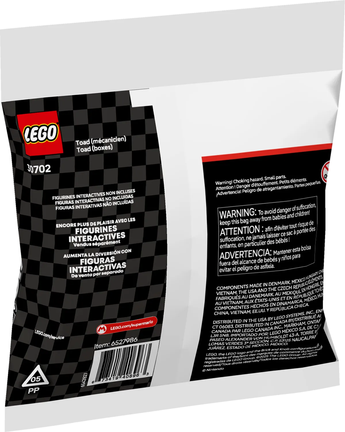 LEGO Mario Kart™ – Toad (Pit Crew) (30702) - Bild 2