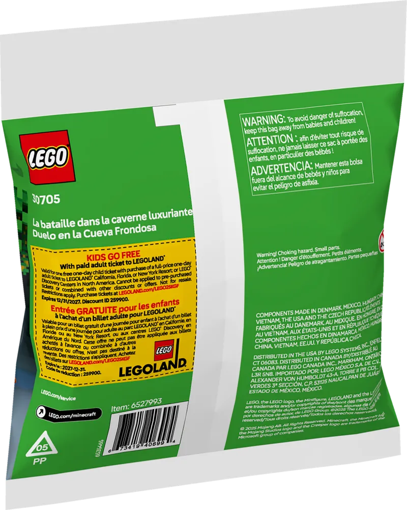 The Lush Cave Fight fra LEGO – produktfoto 3 af 3