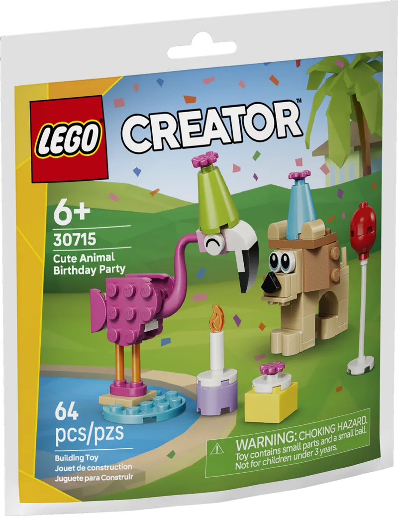 Cute Animal Birthday Party von LEGO – Produktfoto 2 von 3
