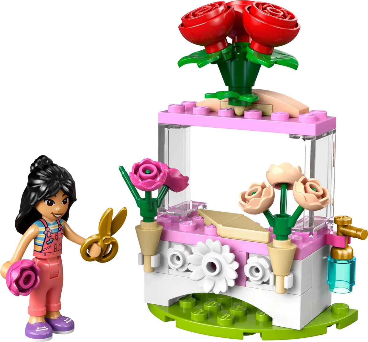 LEGO Flower Stand with Roses (30721)