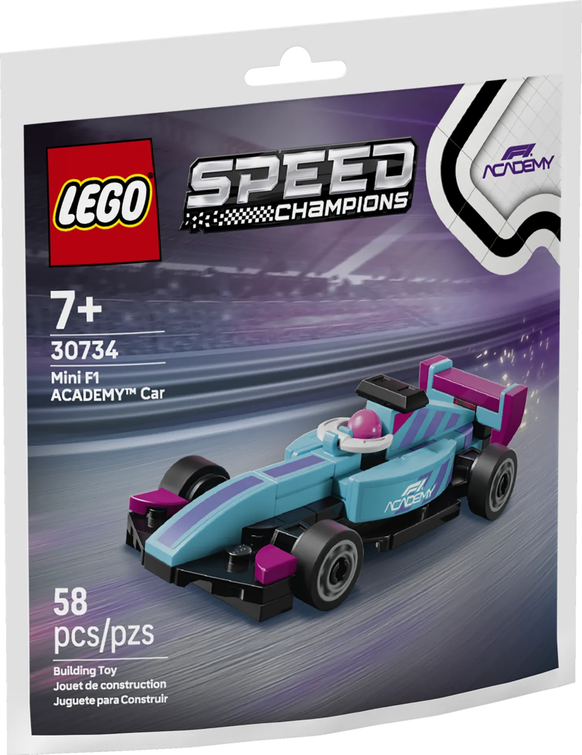 LEGO Mini F1 ACADEMY™ Car (30734) - afbeelding 1