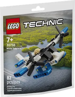 LEGO White Seaplane (30736) - afbeelding 1