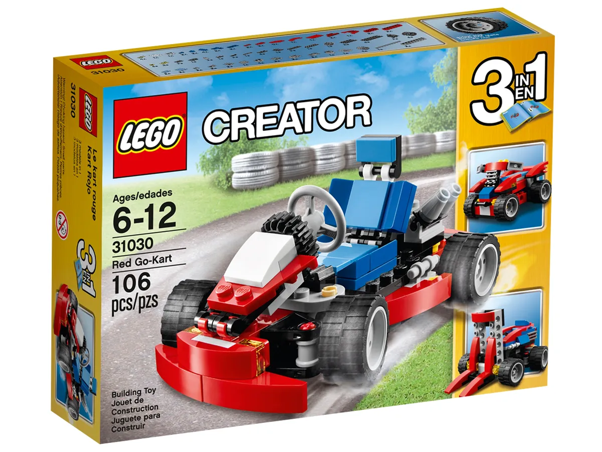 LEGO Red Go-Kart (31030) - Bild 1