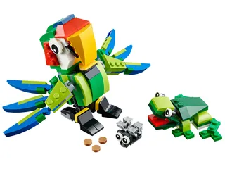 Regenwoud-dieren van LEGO – productfoto 1 van 8